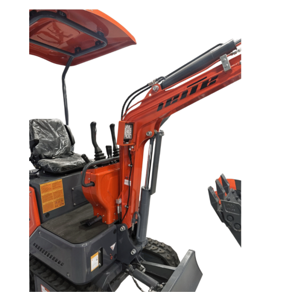 Mini-Bagger KOOP CL12 (1,2t) – Kompaktbagger für enge Baustellen