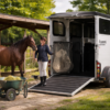 Ifor Williams HBX 511 Pferdeanhänger 2700 kg Aluminium 2 Pferde mit Rampe Frontausstieg Vollpoly Dach NEU
