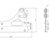 Hydraulikhammer HAMMER-350-L für Minibagger