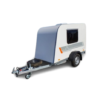 Einachsiger Campinganhänger MINI CAMPER Wohnwagen 245x120x140cm mit zGM 750kg