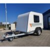 Einachsiger Campinganhänger MINI CAMPER Wohnwagen 245x120x140cm mit zGM 750kg