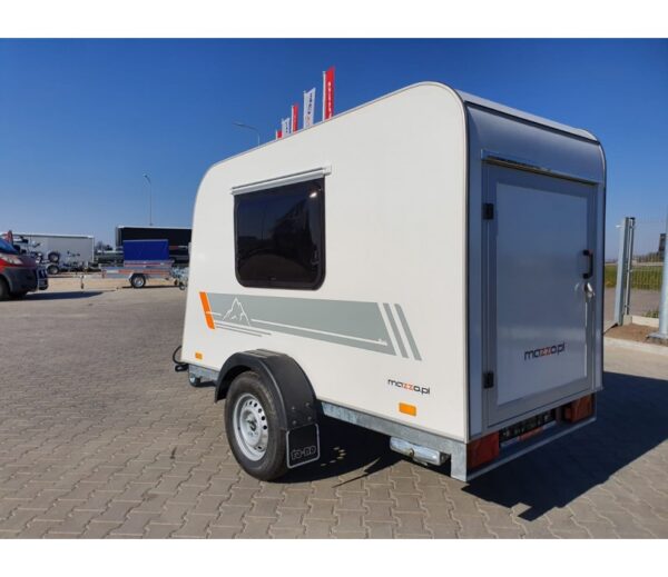 Einachsiger Campinganhänger MINI CAMPER Wohnwagen 245x120x140cm mit zGM 750kg