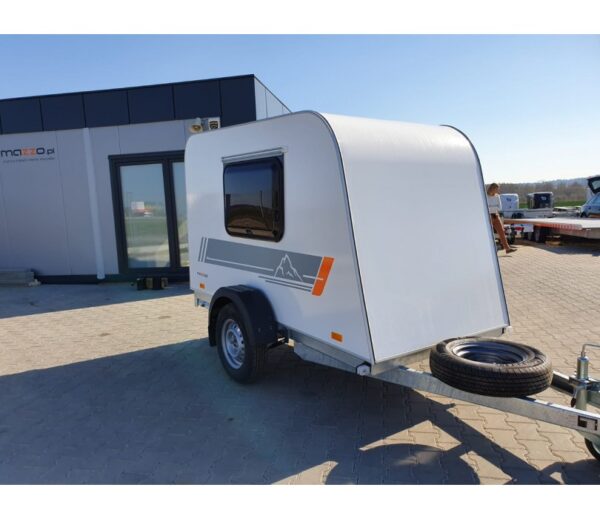 Einachsiger Campinganhänger MINI CAMPER Wohnwagen 245x120x140cm mit zGM 750kg