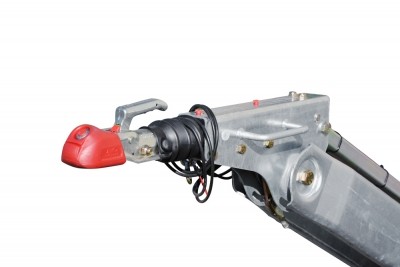 Kipper TRIUS SHDK O2 27-36-20.2 mit ALU-Bordwänden und Handpumpe.