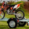 Motorradanhänger 2 Schienen BRENDERUP Vorrätig