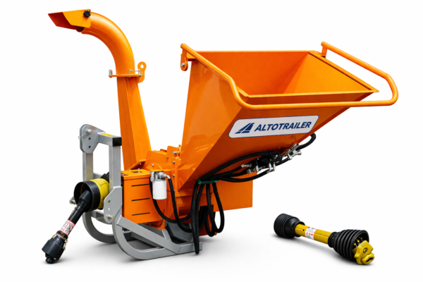 DK-1300 Bio-Trommelhäcksler – Professioneller Traktorhäcksler für Holz, Äste & Grünmaterial
