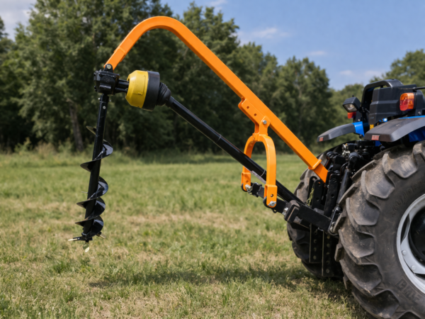 Erdbohrer für Traktor L-30 – Leistungsstarker Pfostenbohrer mit Zapfwellenantrieb (PTO)