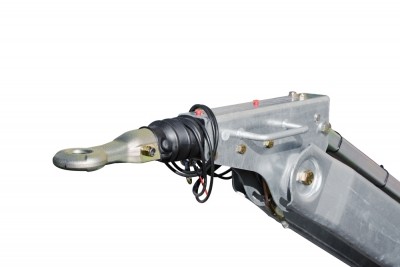Kipper TRIUS SHDK O2 27-36-20.2 mit ALU-Bordwänden und Handpumpe.