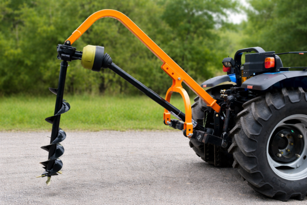 Erdbohrer für Traktor L-30 – Leistungsstarker Pfostenbohrer mit Zapfwellenantrieb (PTO)