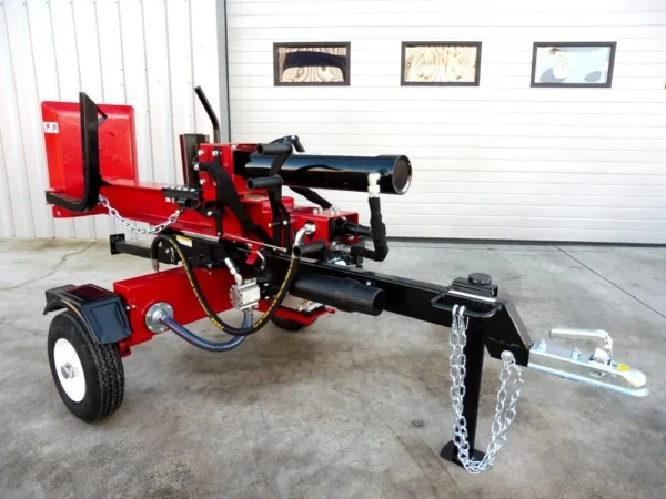 Thermo-Holzspalter FH24T auf Anhänger