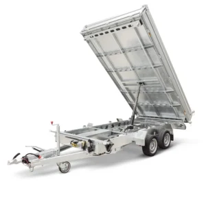 Anhänger Dreiseitenkipper HTK 2700.27 von HUMBAUR – Zweiachser, 2.700 kg.