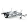 Motorradanhänger für 3 Motorräder, Einachser, 750 kg
