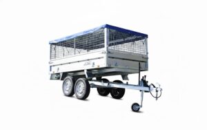 Anhänger Kipper Lider 39560, zweiachsige Ausführung, zulässiges Gesamtgewicht 750 kg