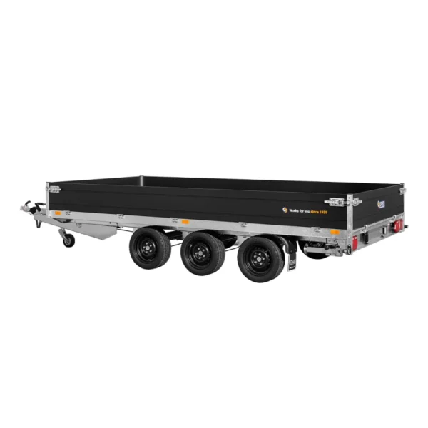 Anhänger absenkbare Plattform 406 x 204 cm – PTAC 3500 kg – Saris