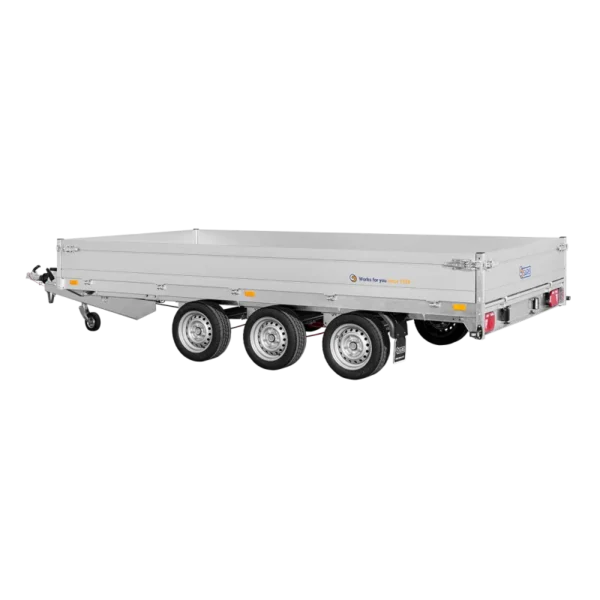 Anhänger absenkbare Plattform 406 x 204 cm – PTAC 3500 kg – Saris
