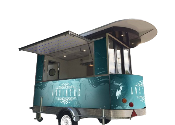 Food truck absinthe anhanger