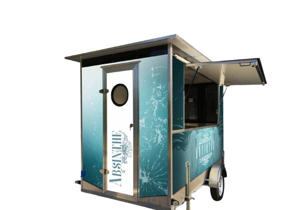 Food truck absinthe anhanger