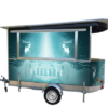 Food truck absinthe anhanger