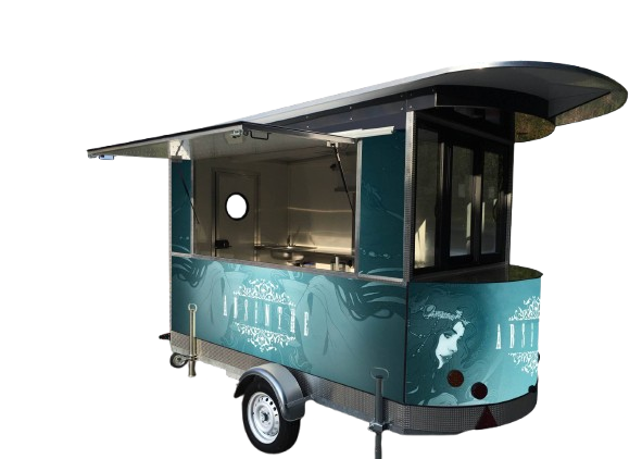 Food truck absinthe anhanger